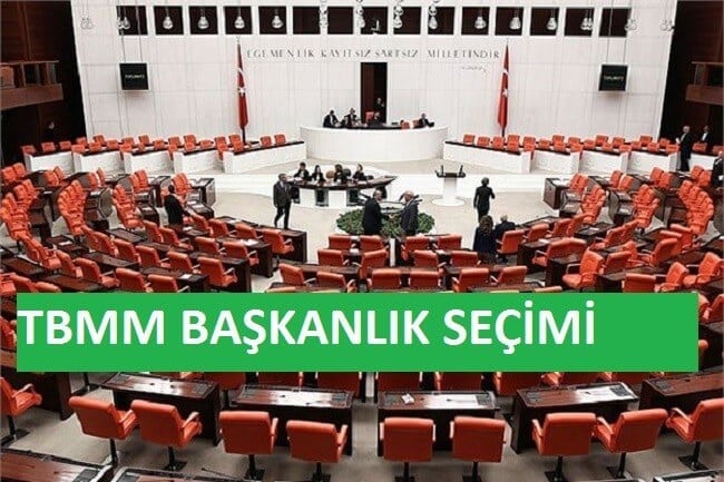 TBMM Başkanlığı seçiliyor