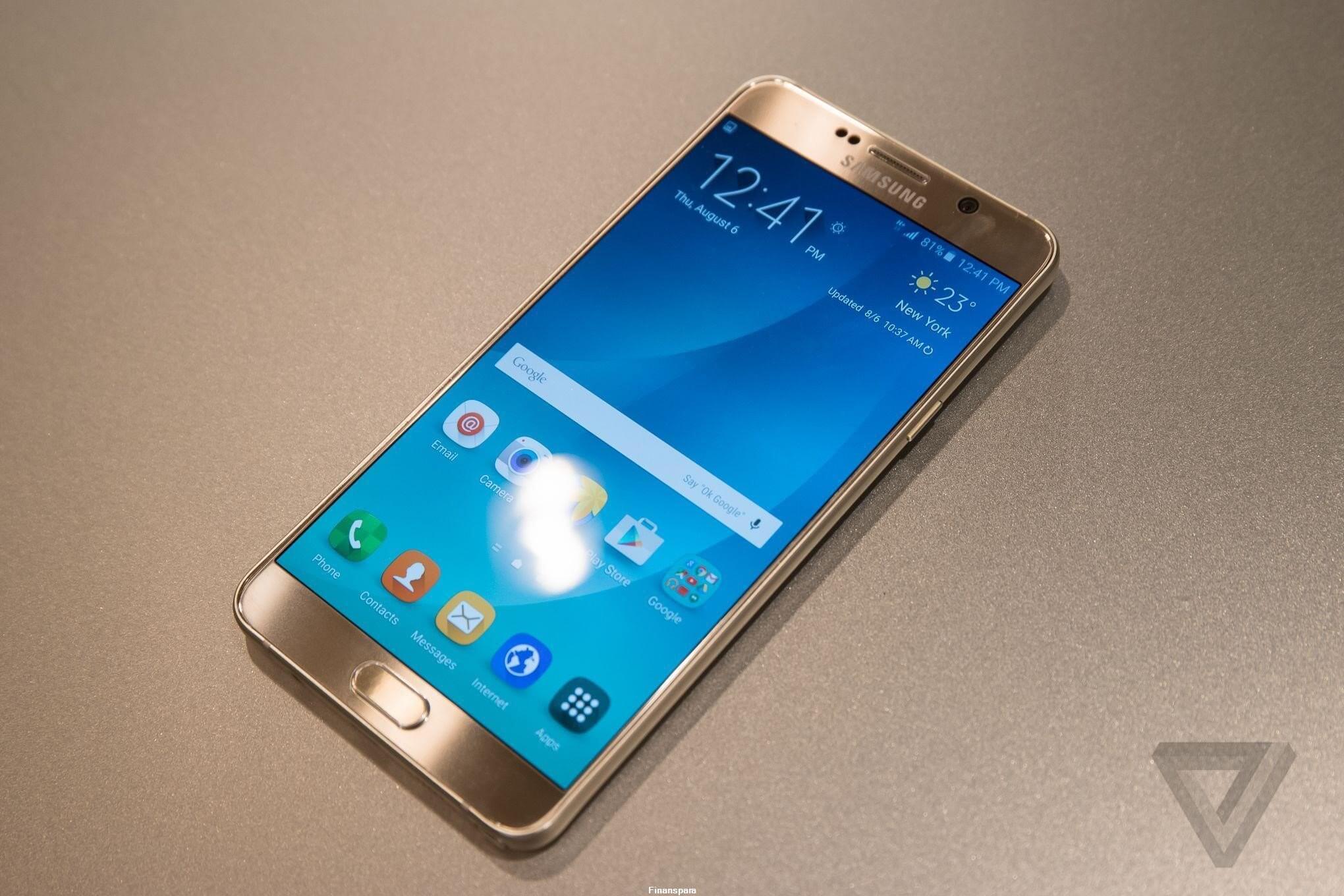 Samsung Galaxy Note 5 incelemesi ve testi