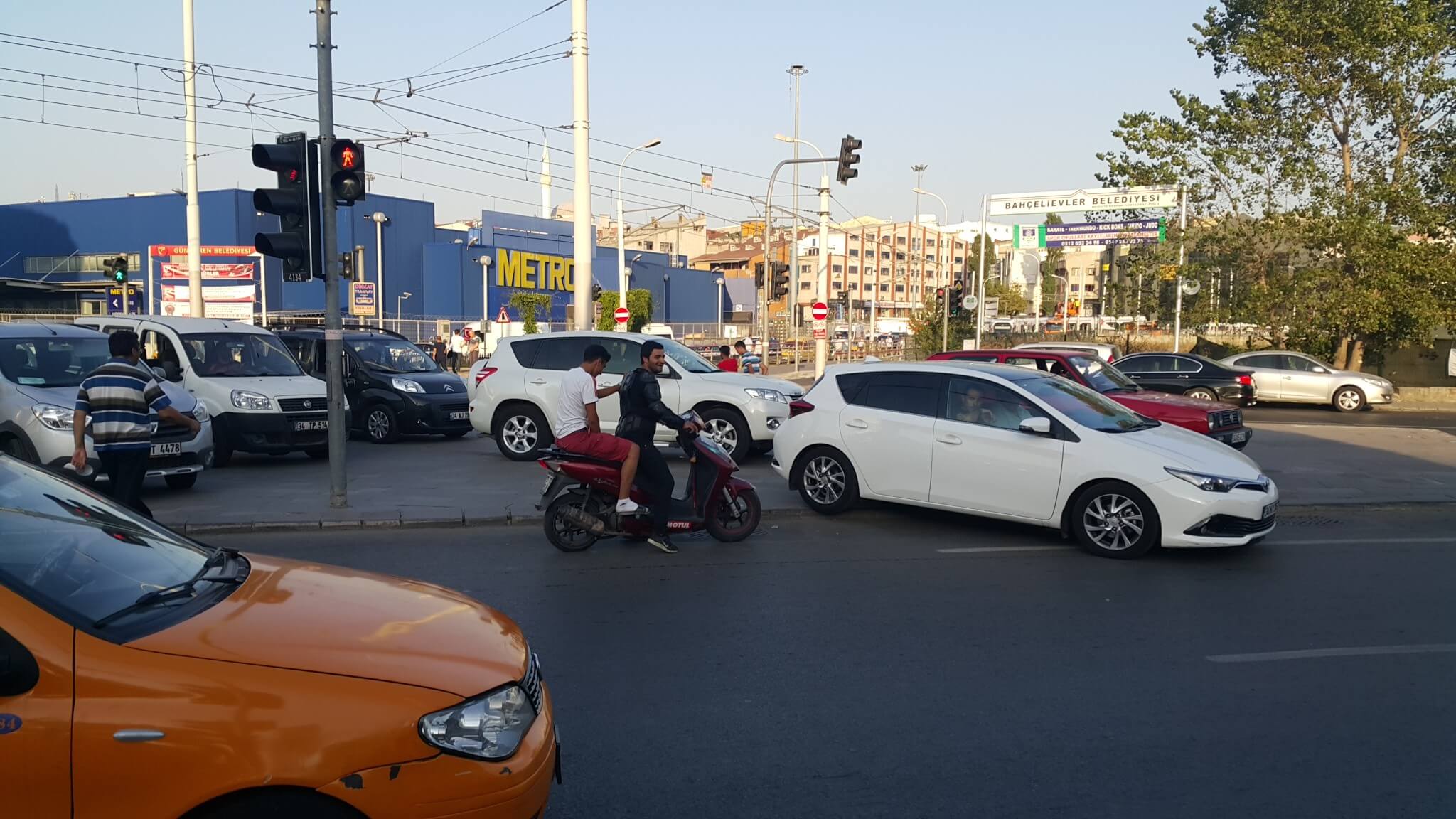 İstanbul Güngören’de tramvay kazası