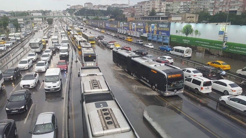 İstanbul Sel Görüntüleri