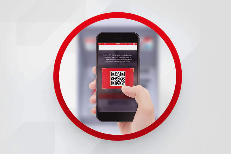 QR Kod ile Para Çekme Ziraat Bankası